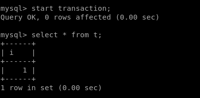 select data