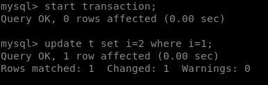 set transaction READ UNCOMMITTED