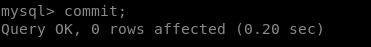 COMMIT